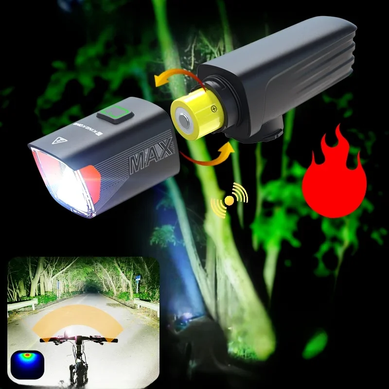 AliExpress King Kong KINGKONG environmental protection long life can be replaced at any time 18650 battery cut-off line night cycling bike lights
