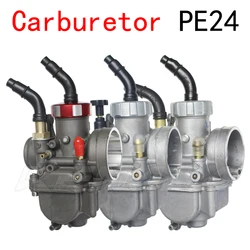 DASH PE24 24MM CARBURETOR FOR HONDA NSR 50 80 100 KX80 KX100 KX125 UNIVERSAL MOTORCYCLE CARBURETOR CARB