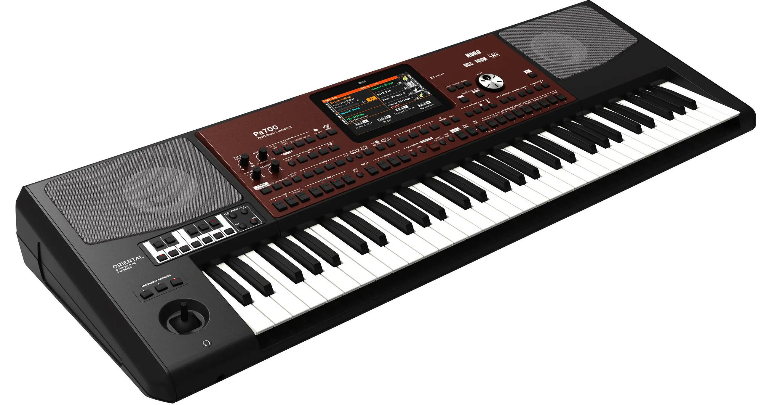 

Новый профессиональный аранжировочный синтезатор Korg Pa700 ORIENTAL с 61 клавишей FAV