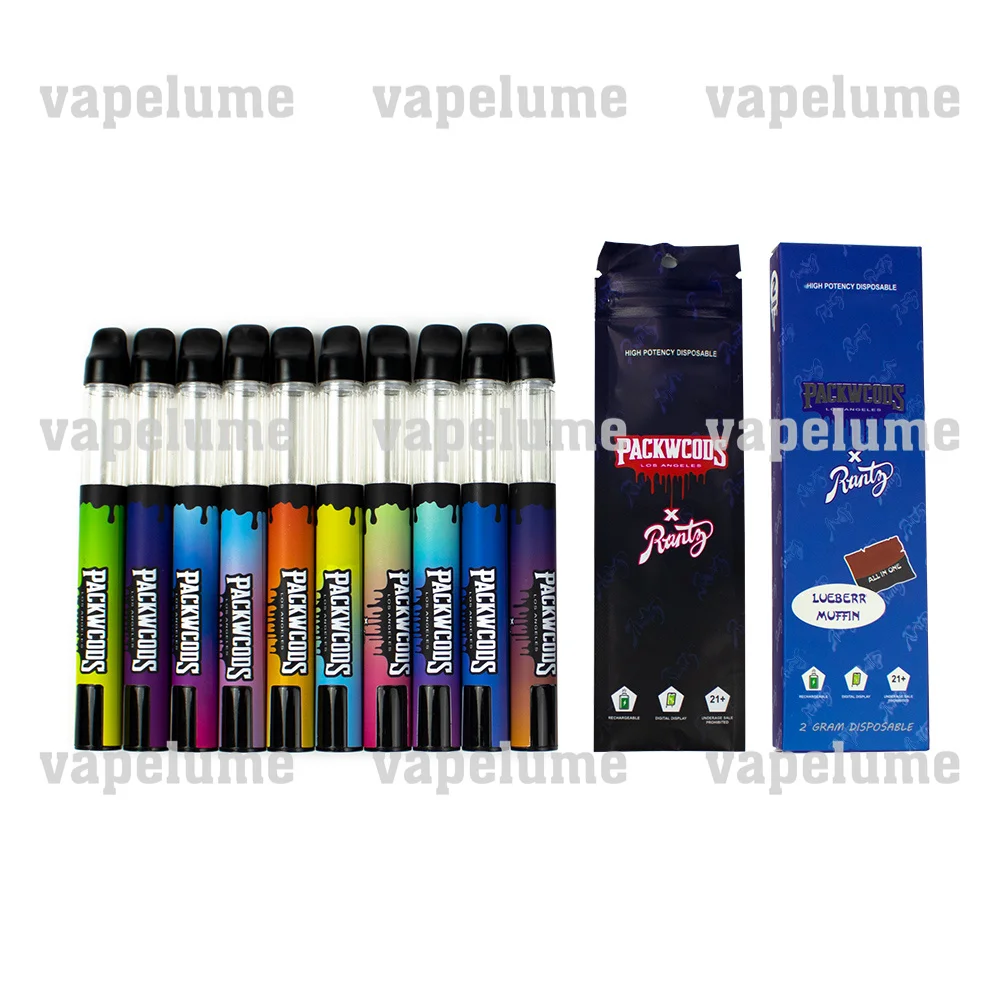 Packwoods السجائر الإلكترونية 1.0 مللي قلم Vape فارغ التسخين المسبق بطارية جراب خراطيش النفط السجائر الإلكترونية شاشة عرض مخصص #3