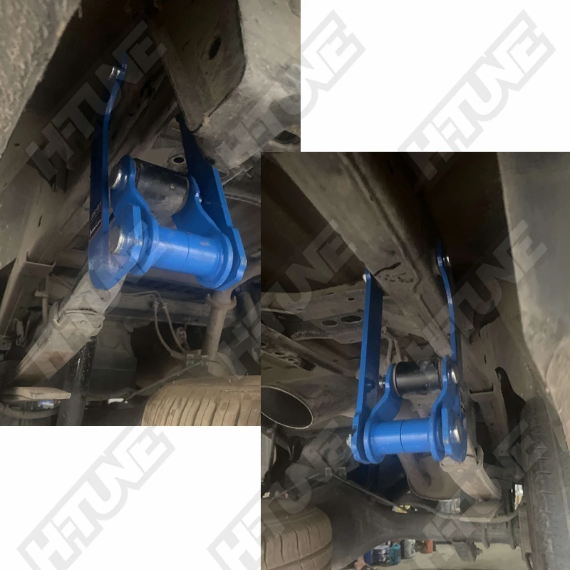Auto Suspension Lift Kits Front & Rear Leaf Spring G-Shackles Extended 2\