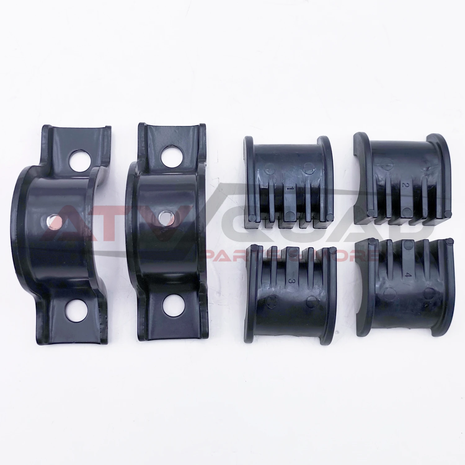 2 Pairs Sway Bar Bushing with Cover for CFmoto 400 450 500S 520 500HO 550 X5H.O. 600 Touring 625 950 9GQ0-060601 9GQ0-060003