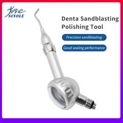 Dental sandblaster Tooth Cleaning Polishing Tool Air Water Polisher Air Prophy Unit Dental  Metal Air Jet Polisher