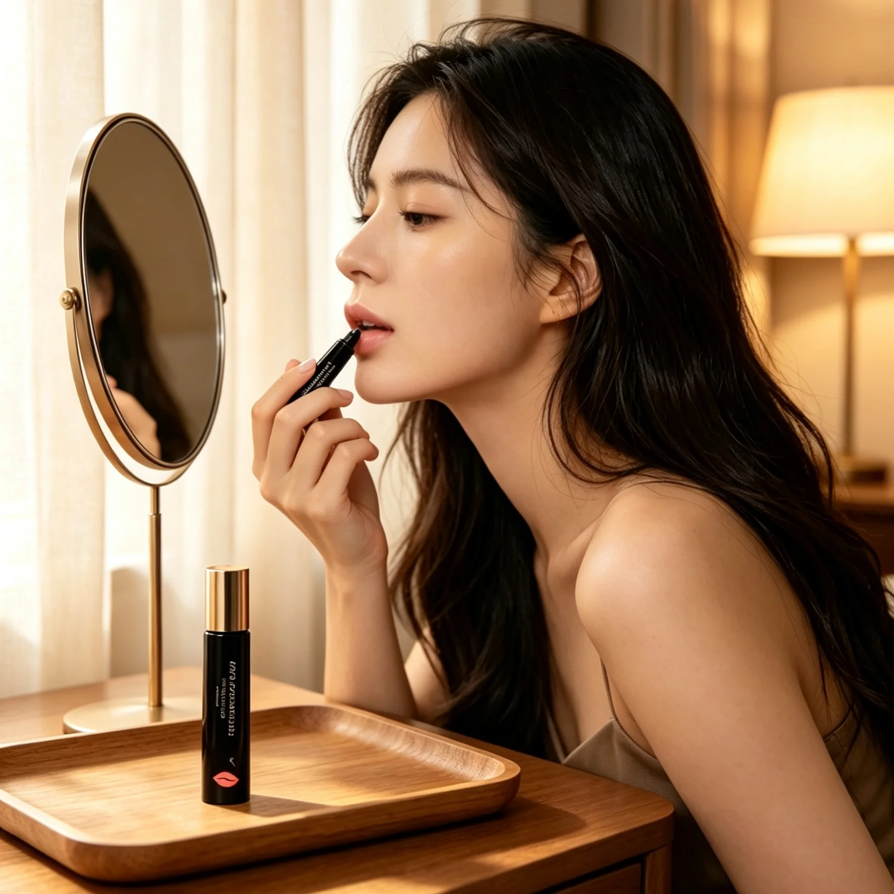 Plumping Lip Oil Lasting Volumizing Shine Glossing Lip Brightening for Dark Lips Lip Balm Dry Cracked Lips Repair Lip Glow Oil
