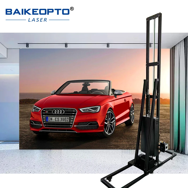 Industrial UV Printer for Walls, 2.5M×Unlimited Width, Fast Curing,  Epson DX10 Printhead，1200DPI