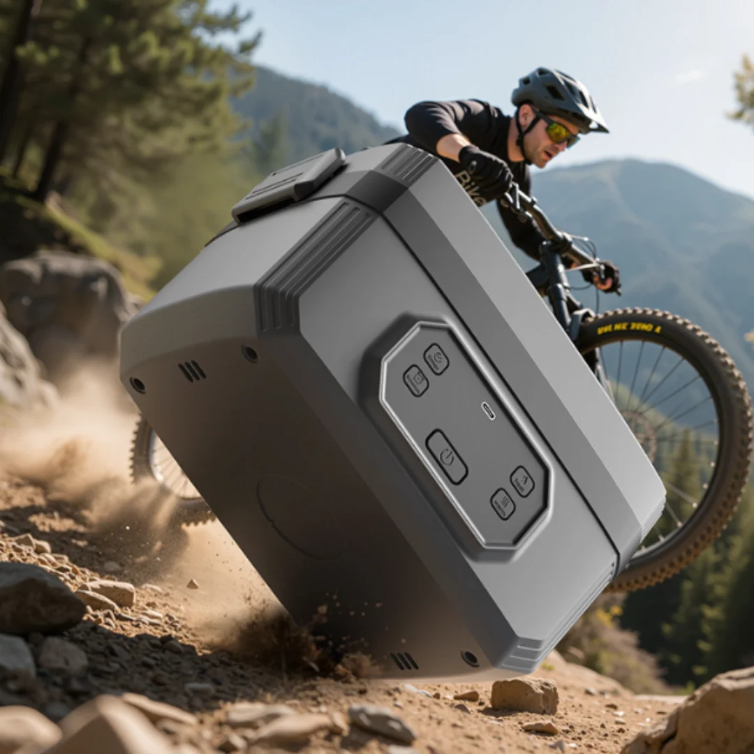Boîte à lunch électrique portable avec batterie, 1600 ml/1200 ml, 6 niveaux de maintien au chaud, acier inoxydable 304, pour le camping en plein air