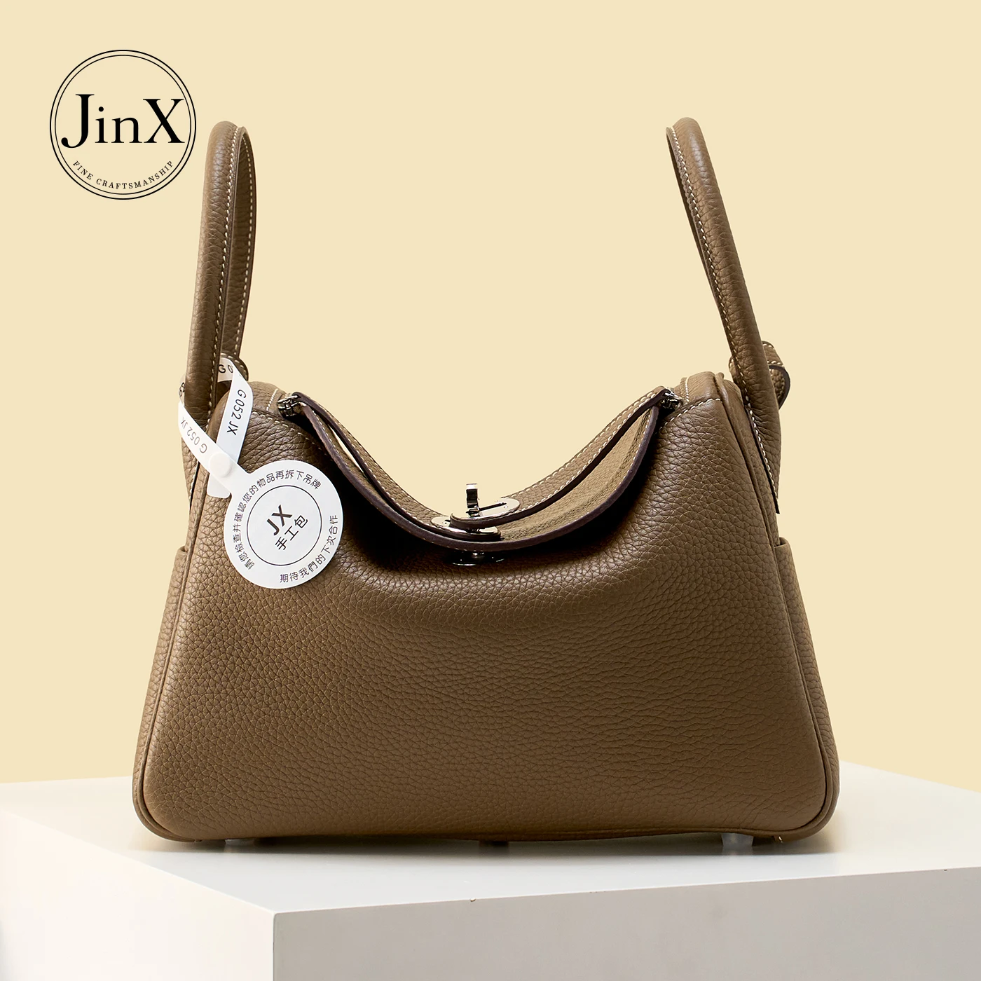 Genuine Leather Pillow Bag Women's Handbag Soft Leather Shoulder Bag Zipper Crossbody Purse Fashion Casual Bag