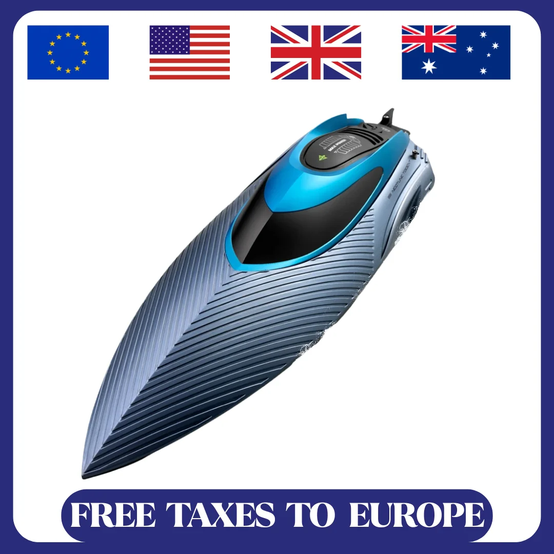 

S3 Remote Control Boat High-horsepower Water Large High-speed Speedboat Charging Motor Children Ship Model Toy Gift