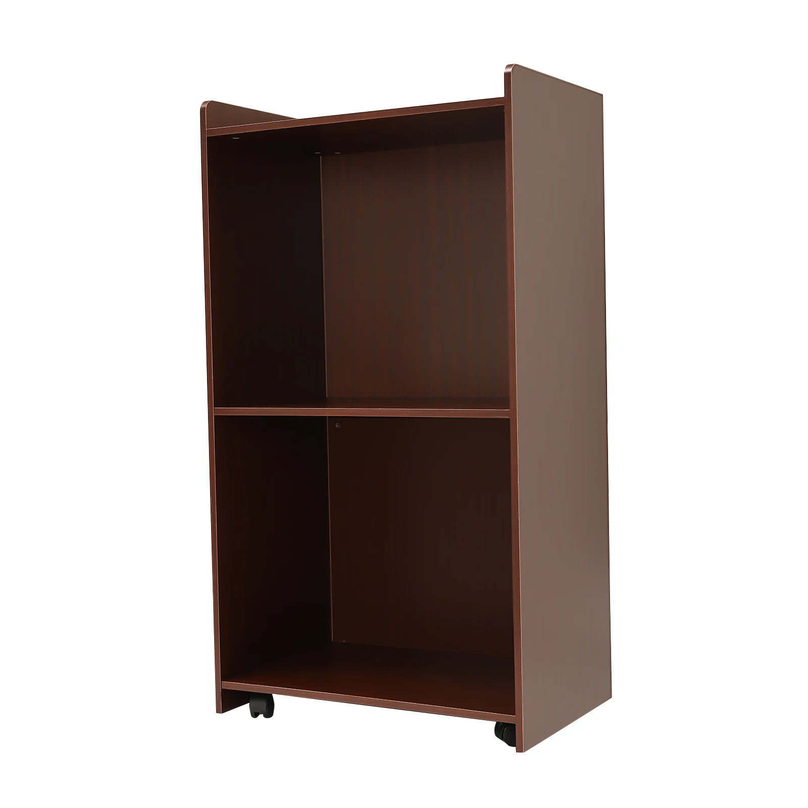 

Podium Stand - Hostess Stand with Wheels, Portable Podium Stand Reception Desk, Pulpits for Churches, Mobile Lectern Podium