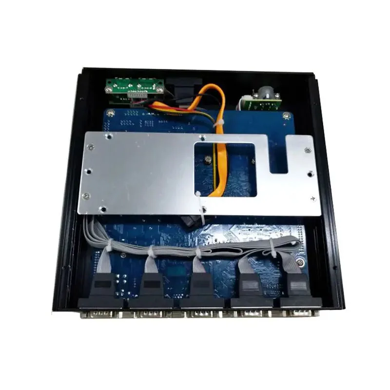 Partaker Dual LAN Fanless J1900 Mini PC con 6COM RS485 opzionale per l'istruzione, l'automazione medica e industriale, computer incorporato