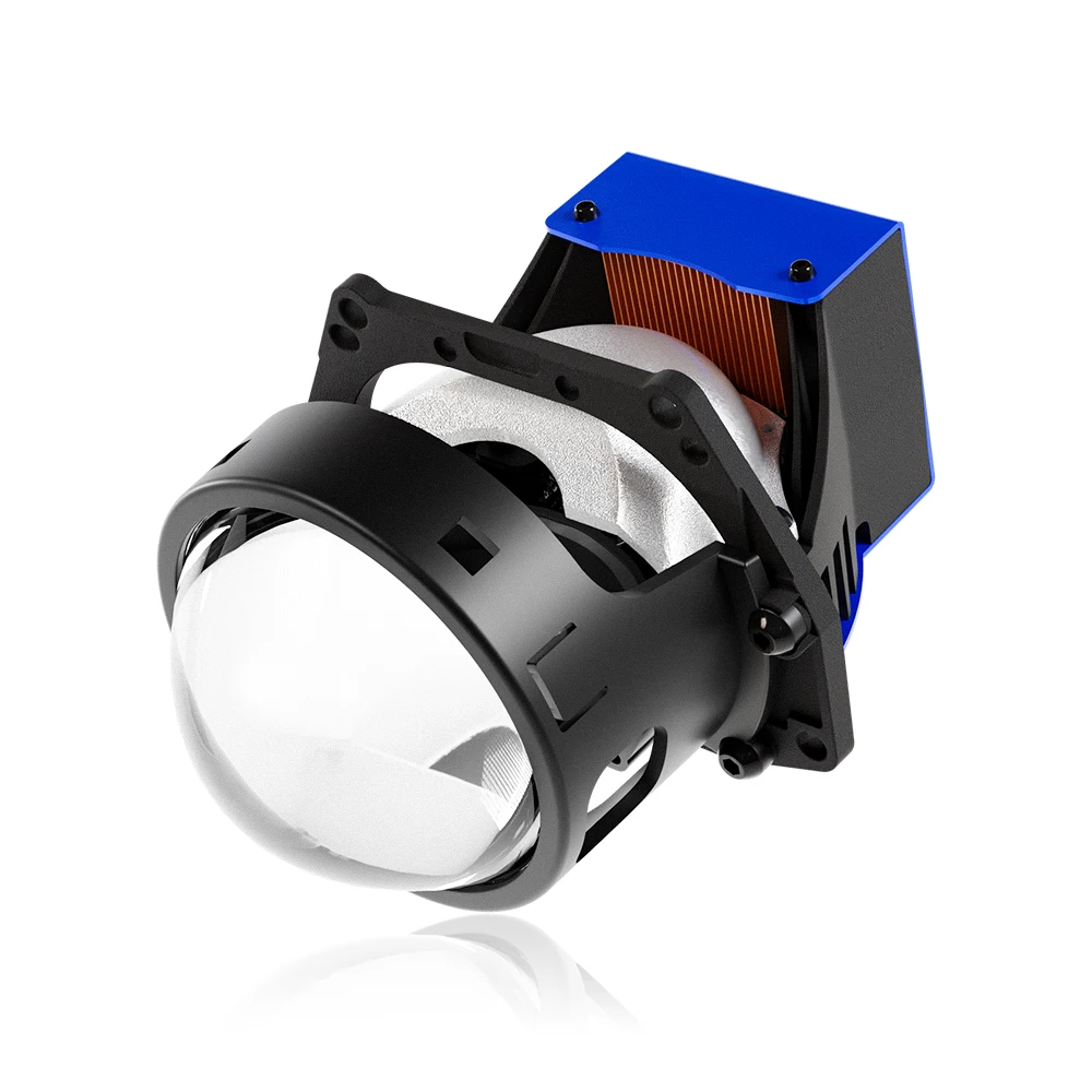 TAOCHIS  3.0 inches bi led projector lens PRISM for Upgrade Car Headlights Accessory Automotive Lights Retrofit Upgrade