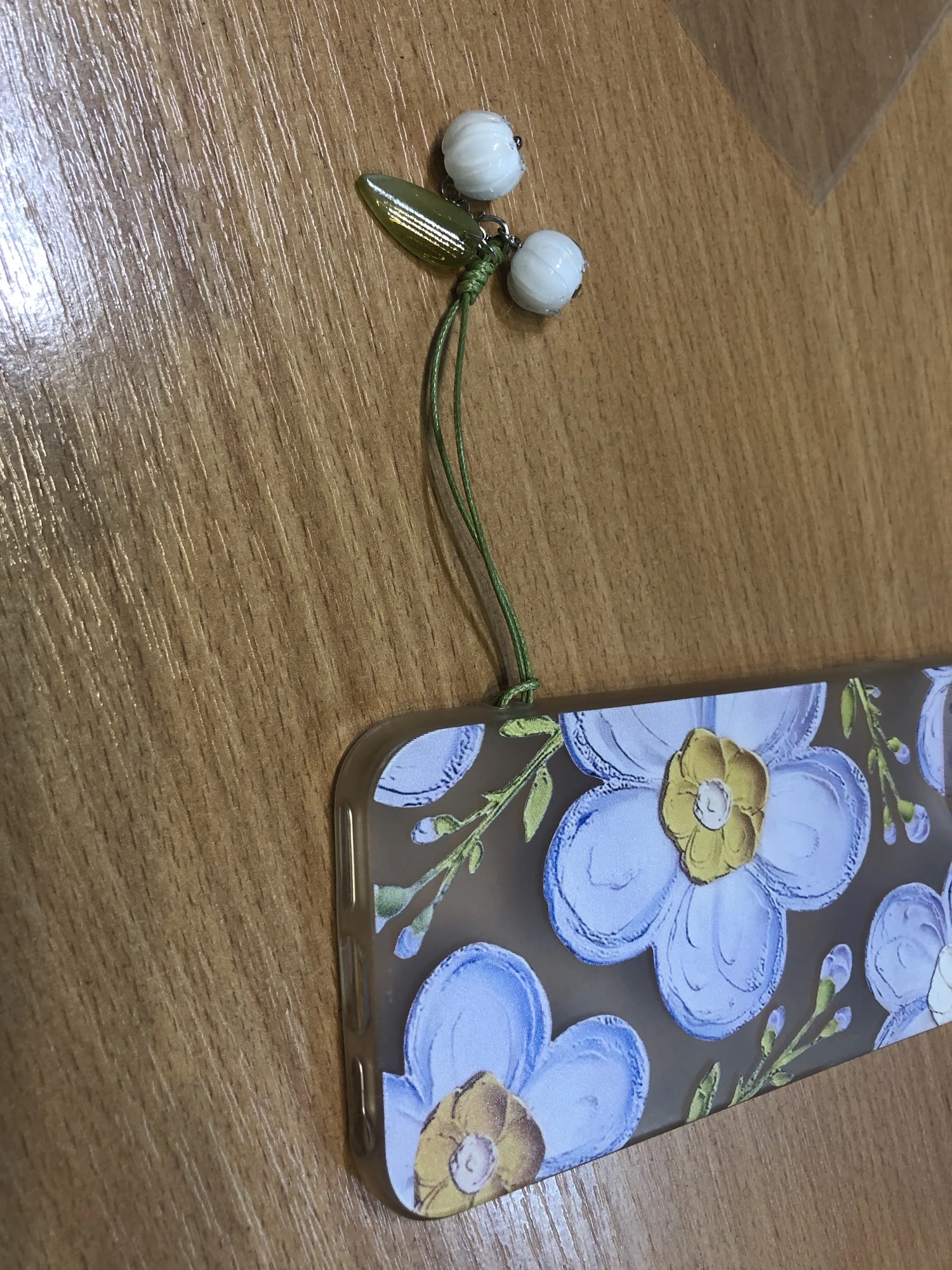 1pc Tulip Flower Keychain Phone Straps Charm Cute for Mobile Short Lanyard Hand Rope Keychain Backpack Pendant Mobile Pendant photo review