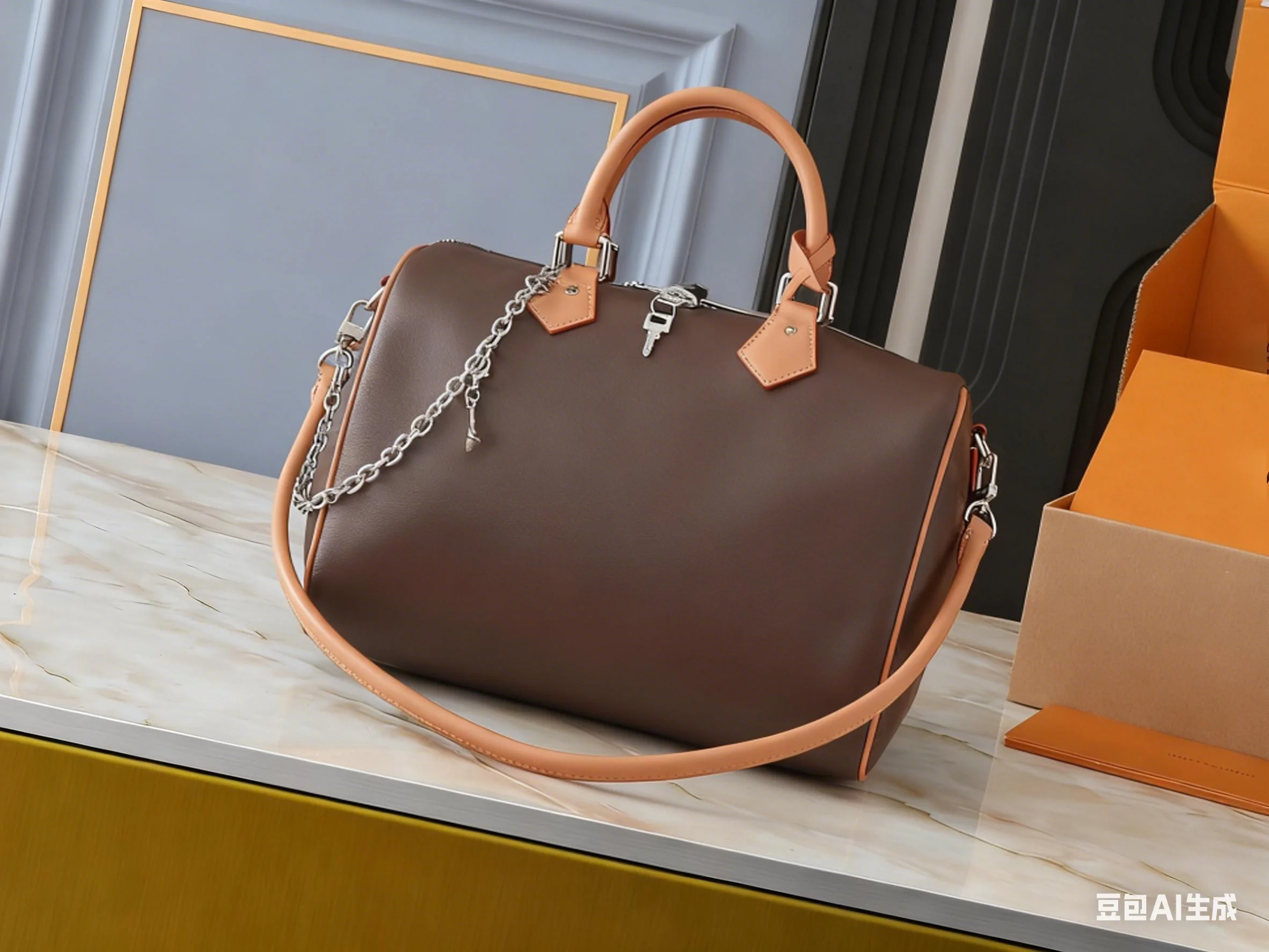 

2025 New Embossed Genuine Leather Crossbody Design Fashionable and Versatile Carry Soft Bag