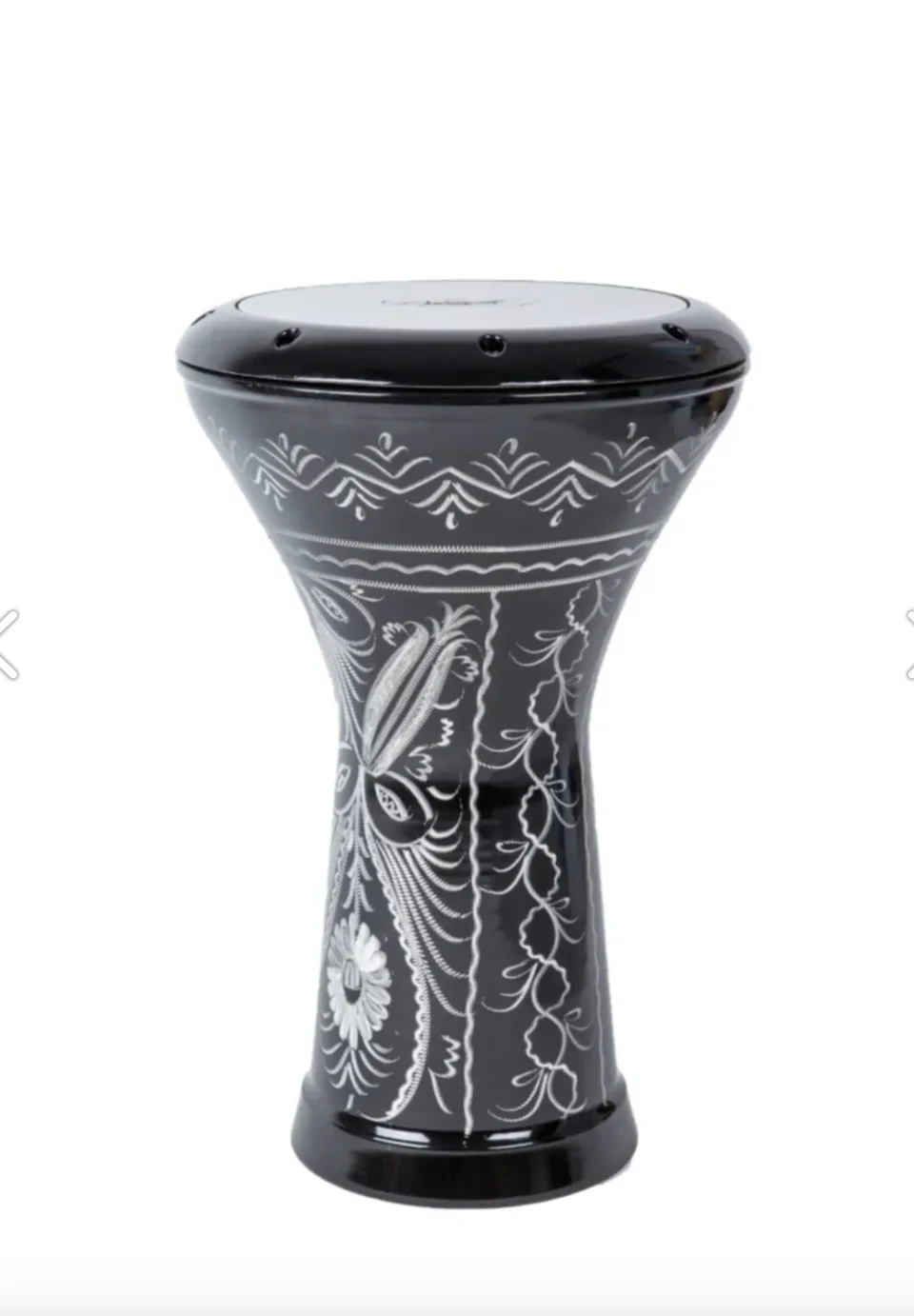 

Black Embroidered Egyptian Darbuka Drum Doumbek Tombak Percussion Musical Instrument High Quality Free Shipping