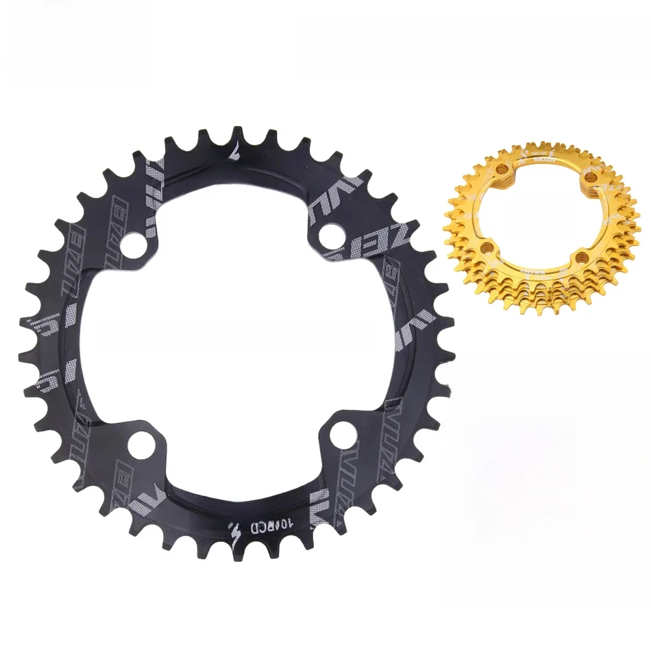 AliExpress WUZEI 104bcd Crown Mtb Monoplates Chainring Mountain Bike Chain Ring 36 34 32 38 40 42 30 Teeth Bicycle Narrow Wide Sprocket