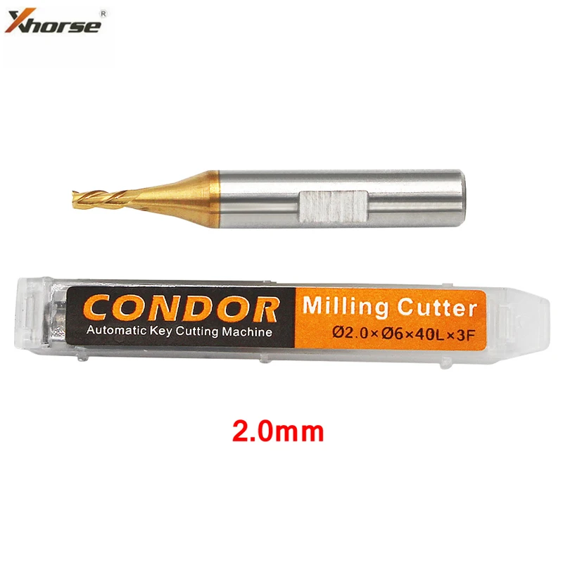 1.5MM 2.0MM 2.5MM Milling Cutter 1.0MM Probe for Xhorse Condor007 Manually Key Cutting Machine