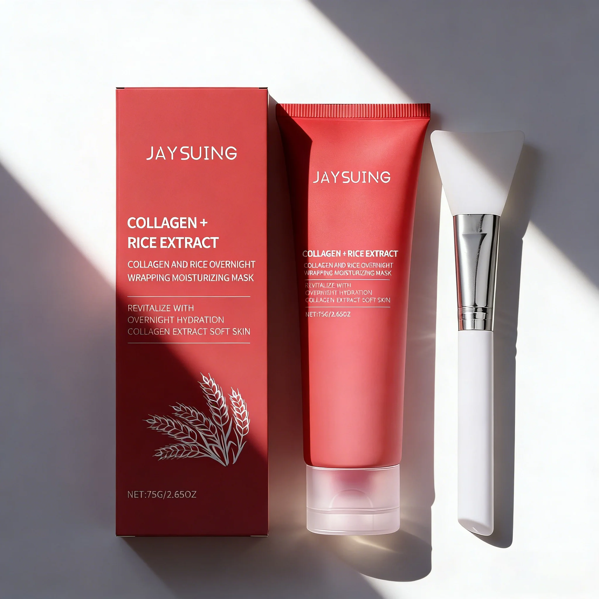 

JAYSUING 75g Wrapping Moisturizing Mask Anti-Aging Skin Care Mask Moisturizes Skin To Make Wrinkles Less Noticeable Bright