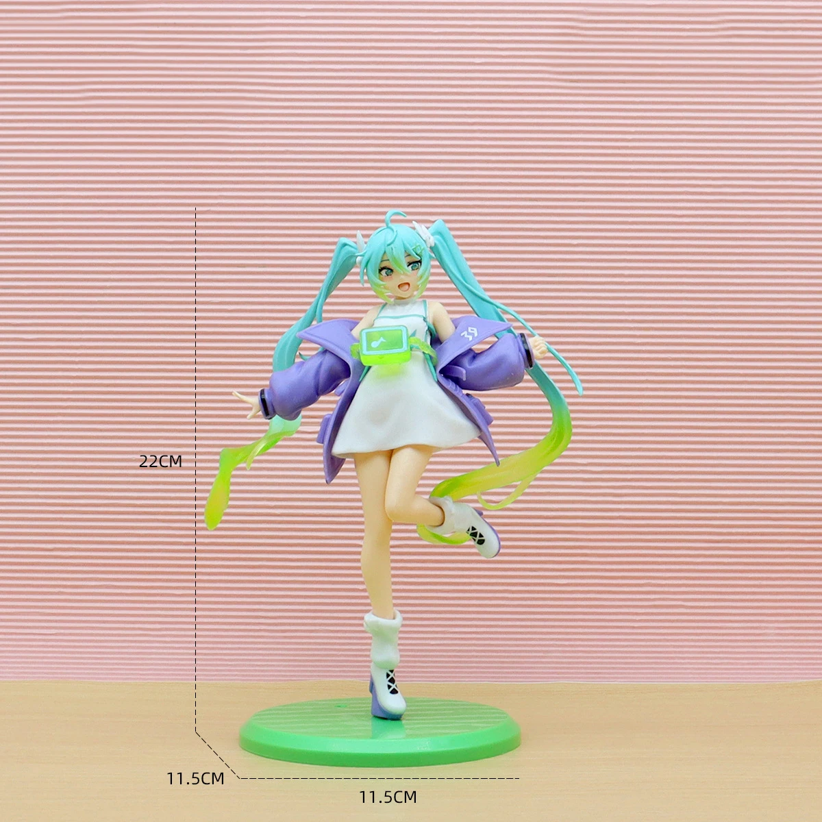 1 Piece Anime Hatsune Miku Action Figure Model Gifts Collectible Figurines for Kids 11-25cm