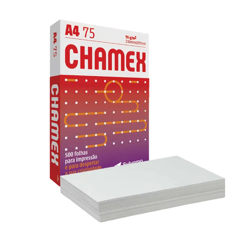 A4 Chamex Sulfite Paper Kit 3 packs with 500 sheets 75g