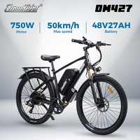 ChamRider DM427 Electric Bike 48V27AH 50km/h Max Removable Battery Long Range Riders and Delivery Pros