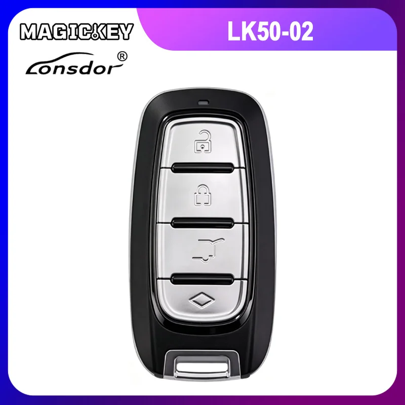 LONSDOR LK50-02 NXP Series Universal Smart Key 4 Buttons