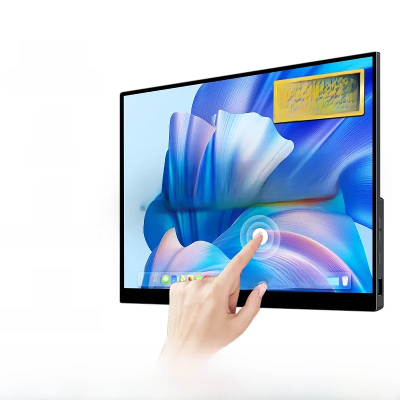 13,3 Zoll 1080p oled tragbarer Monitor 100% DCI-P3 500Nits USB-C HDMI-kompatibles externes