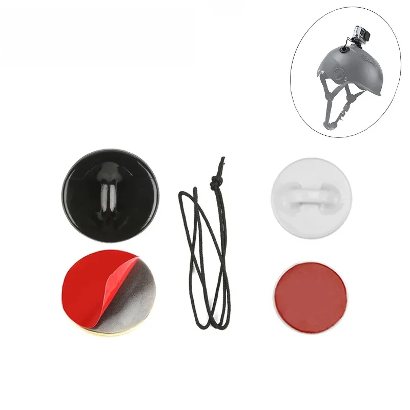 Do akcesoriów Gopro Anti-lost Buckle Safety mount Tethers Straps Sticker White For Go Pro Hero 13 12 DJI OSMO Action Insta360 — zdjęcie 2