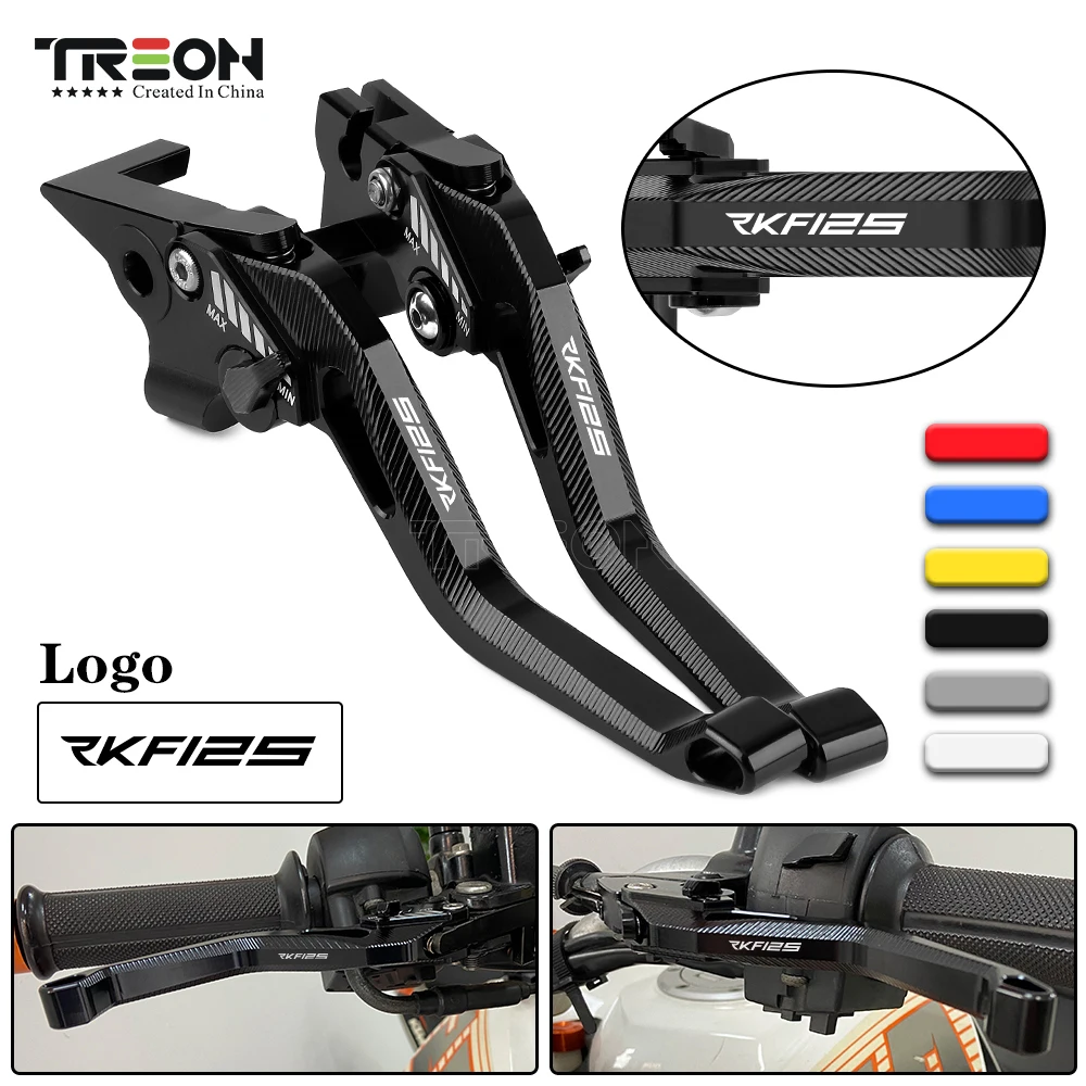 Motorcycle CNC Adjustable Brake Clutch Lever Hight Quality 5D Handles For Keeway RKF 125 RKF125 2018 2019 2020 2021