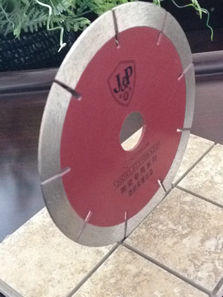 120mm sharp cutting blade hand push machine special ceramic saw blade