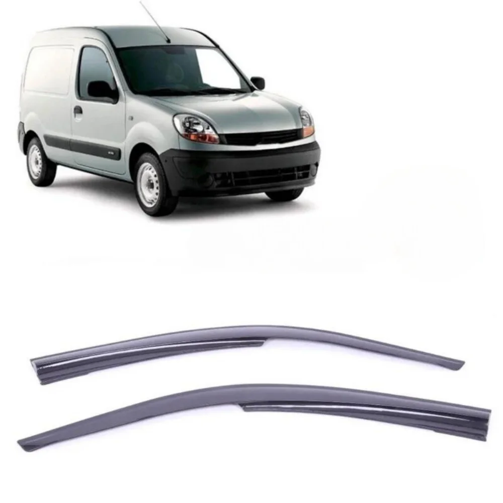 Car window accessories for Renault KANGOO I 1998-2007 Sport Style window deflector rain cover visor awnings Exterior Accessory