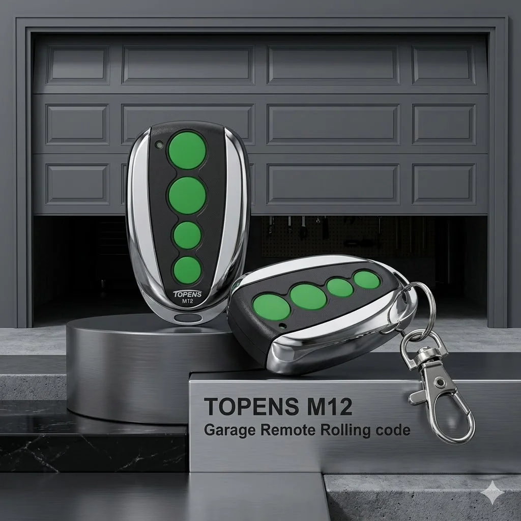 1/2/3/5pcsTOPENS M12 Garage Remote Rolling code Handsender Transmitter Controller﻿ For Aleko AC1400 AC2000 AR2000 AR1450
