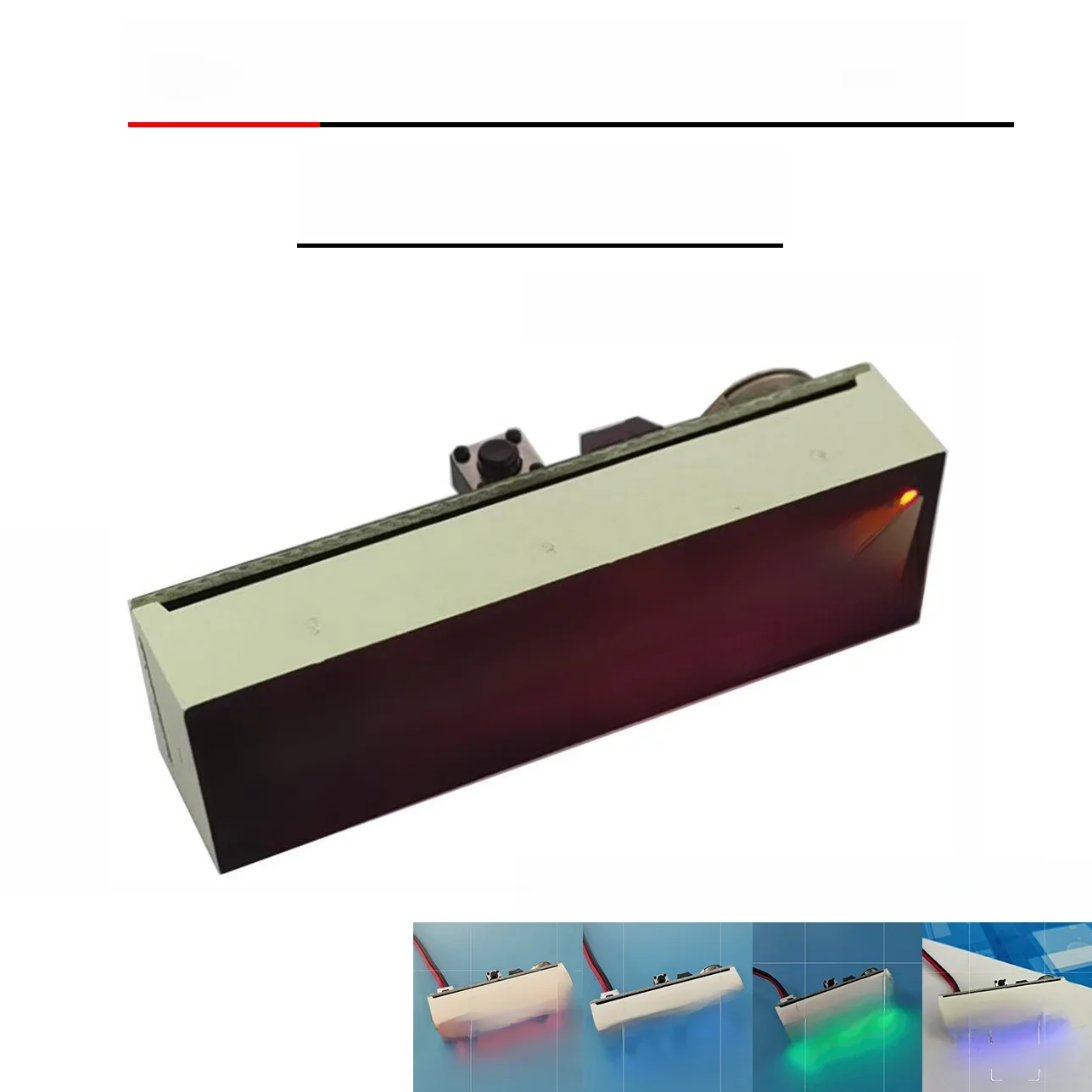 0-36-calowy 6-bitowy zegar LED cyfrowy zegar elektroniczny W drugi moduł wyświetlacza wyłącza regulacja jasności pamięci dc 5V 12V — zdjęcie 2