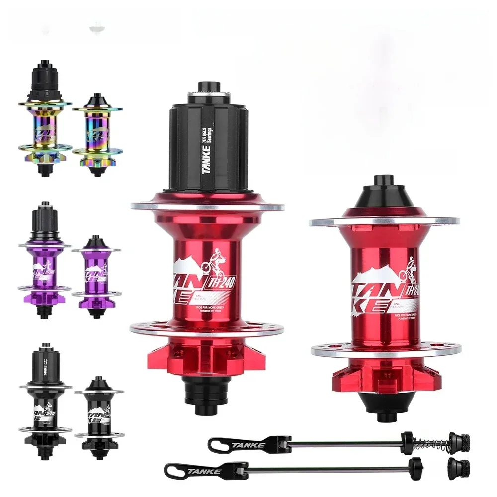 AliExpress TANKE 120 Click Hub Bearing MTB Hub Front Rear 32 36 Holes Disc Brake Bicycle Hubs 7 8 9 10 11 12 Speed Quick Release 6 Pawl Hub