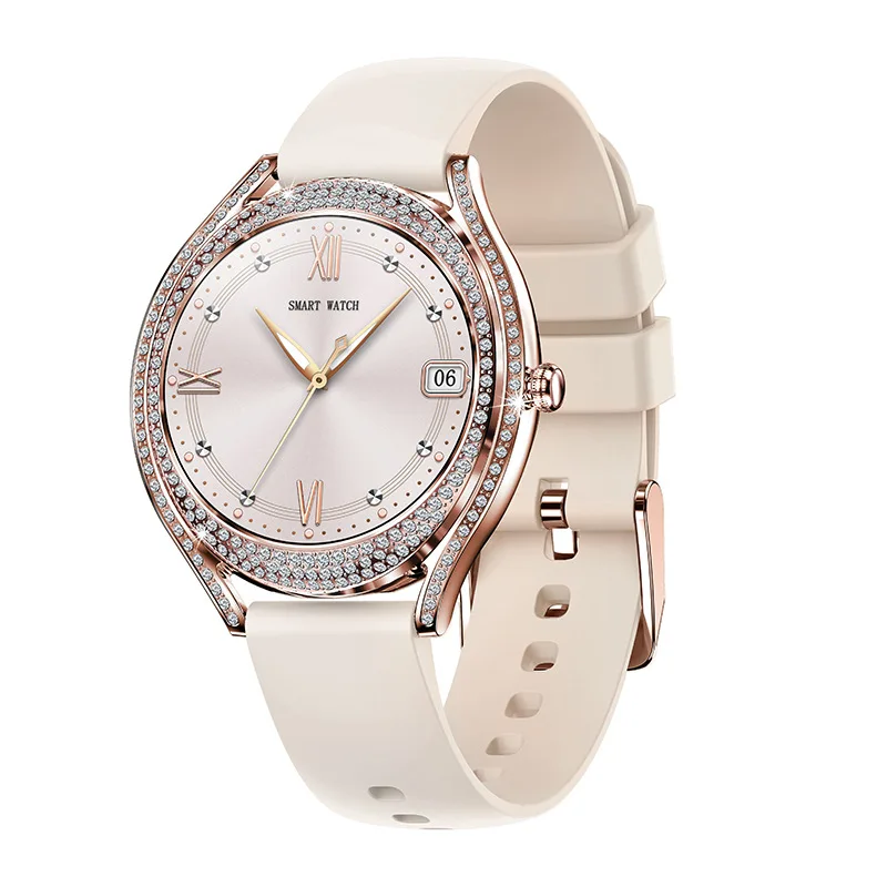 V66 Smart Watch Women Fashion Diamonds 1.28