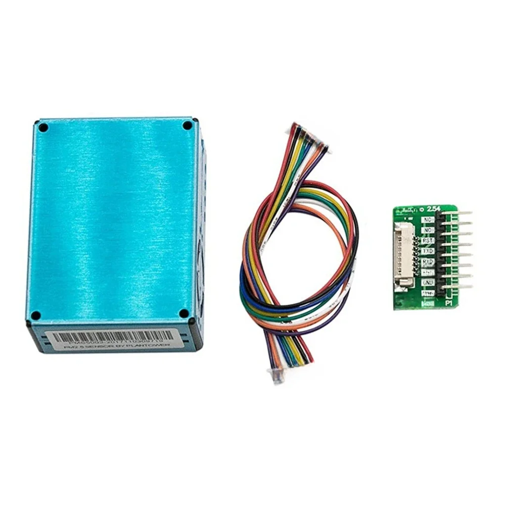 New PM2.5 PM10 Digital Particle Concentration Sensor PMS5003 with G5 Switch Board Cable