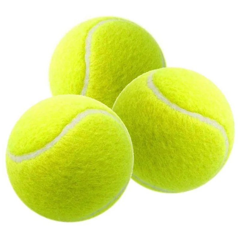 Kit 3 Tennisballen Met Hoge Flexibiliteit Voor Clubtraining-Marblue