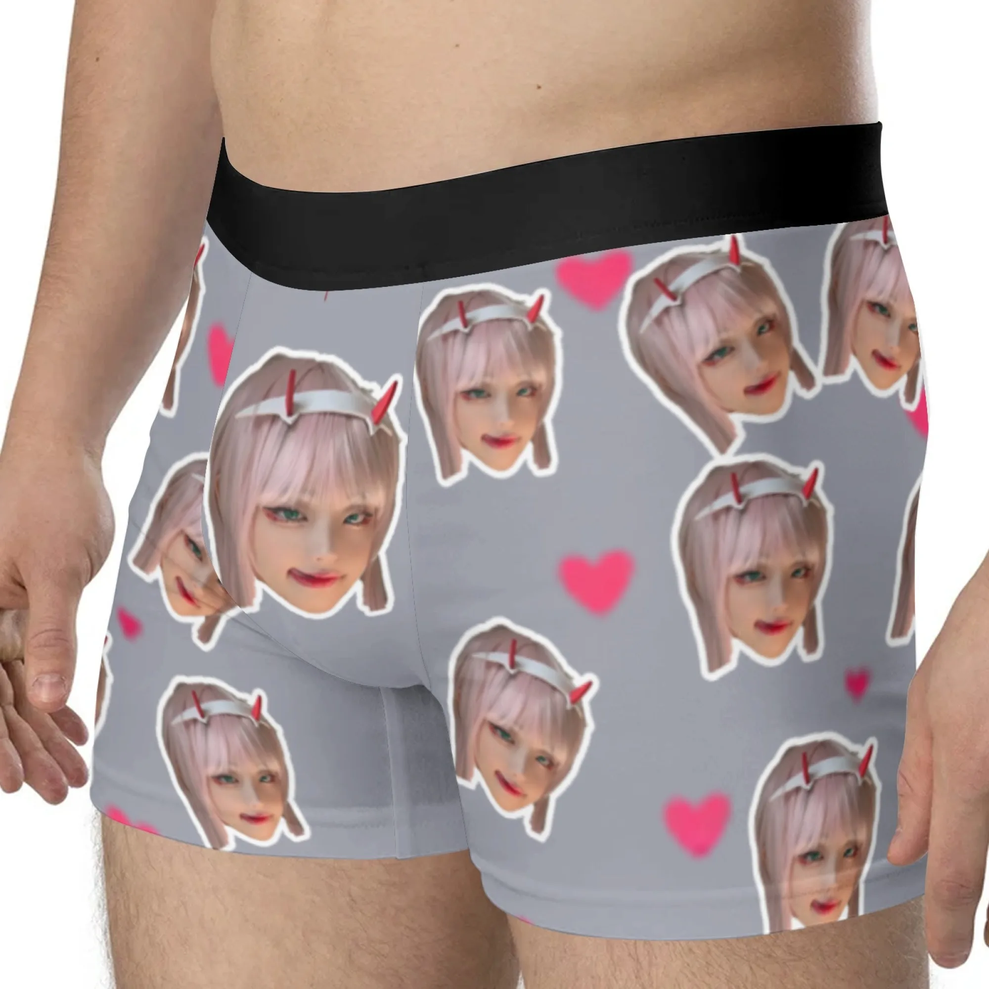 Biancheria intima personalizzata con foto per il viso, boxer personalizzati, regalo di San Valentino da uomo personalizzato per il marito, regalo di anniversario per papà