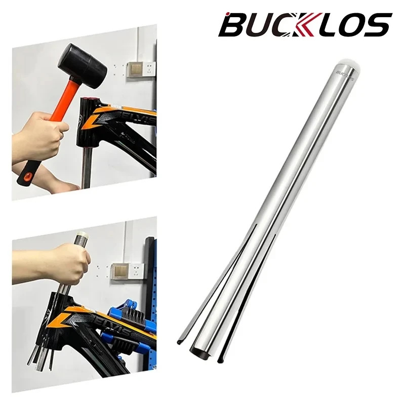 BUCKLOS Bike Threadless Headset Cup Remove Tool Bicycle Bottom Bracket Removal Tool High Quality Stainless Steel Headset Remover