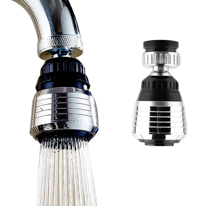 360 ° obrotowy Aerator do kranu oszczędzanie wody z kranu filtr dyszy głowica prysznicowa filtr wody kran Bubbler akcesoria do kranów