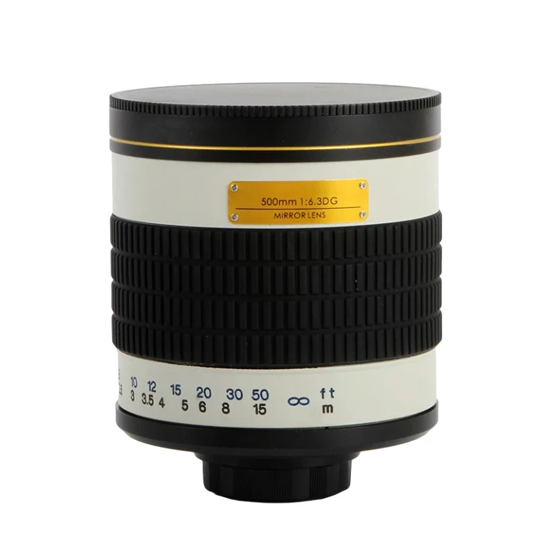 Lightdow Fixed Focus 500 mm F6.3 Tele-Handspiegelobjektiv mit T2-Mount-Adapterring für Nikon Canon Pentax Sony DSLR-Kameras – Detail 14