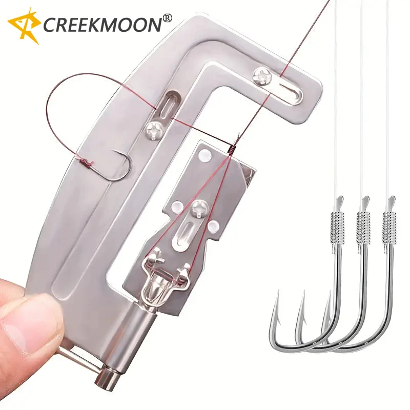 Gancho de amarras semiautomático de acero inoxidable para pesca