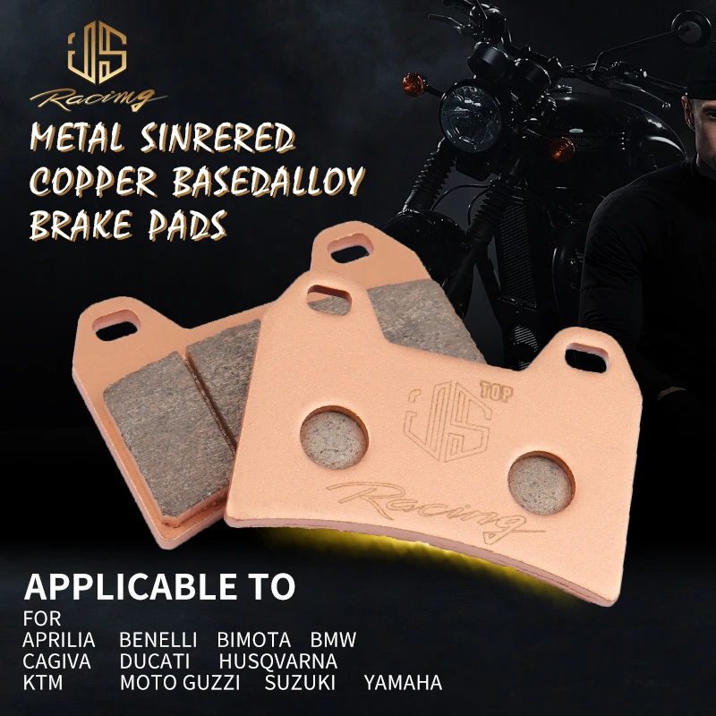 JSRAOIMG Motorcycle Spare Parts GG Sintered Disc Brake Pads For MV AUGUSTA Brutale 989 990 R NORTON Commando Sport X-Road XTC125