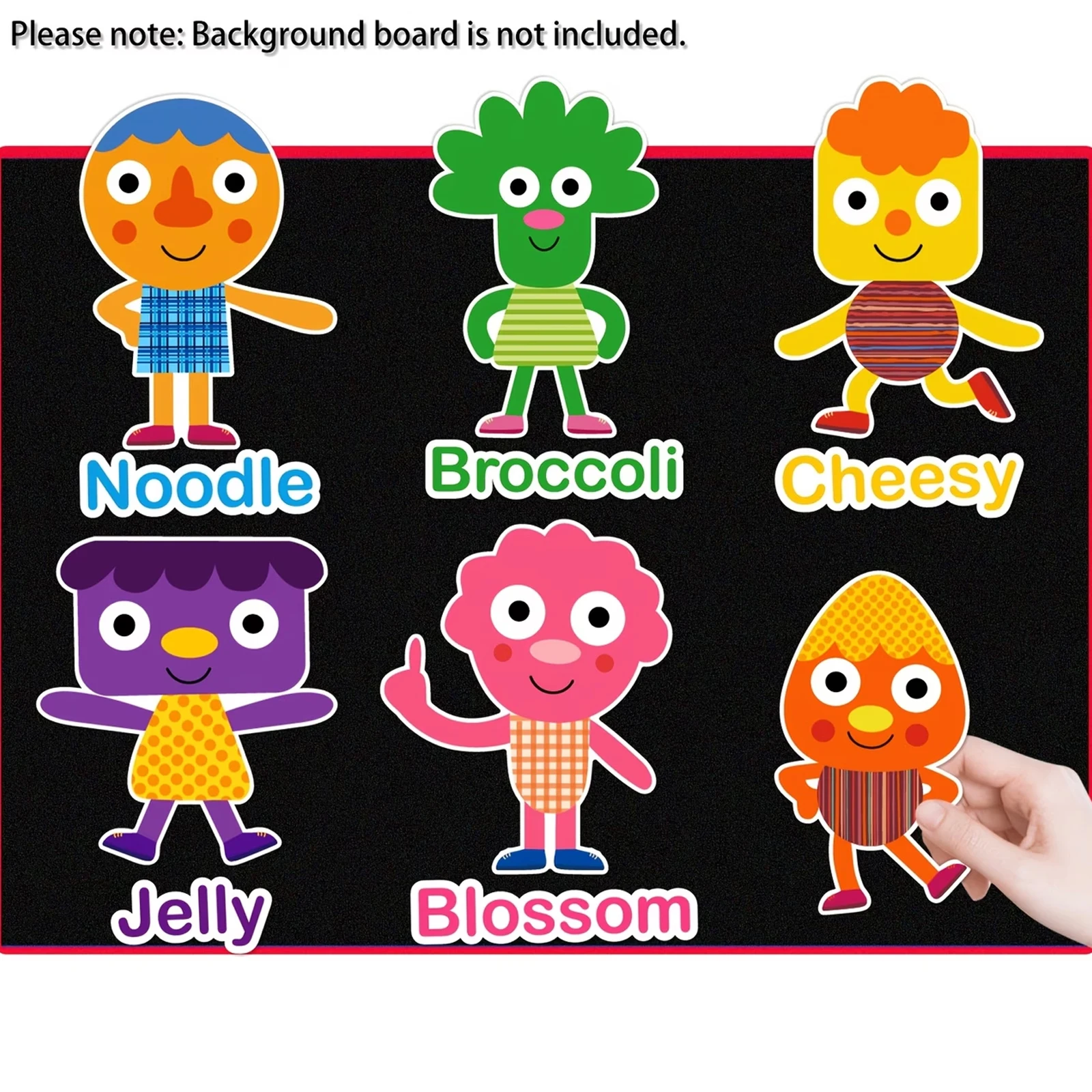 Baby Nursery Items - 12-teiliges Super Einfaches Kinderlied-Filzkarten-Set, Interaktive Klassenzimmer-Requisiten,