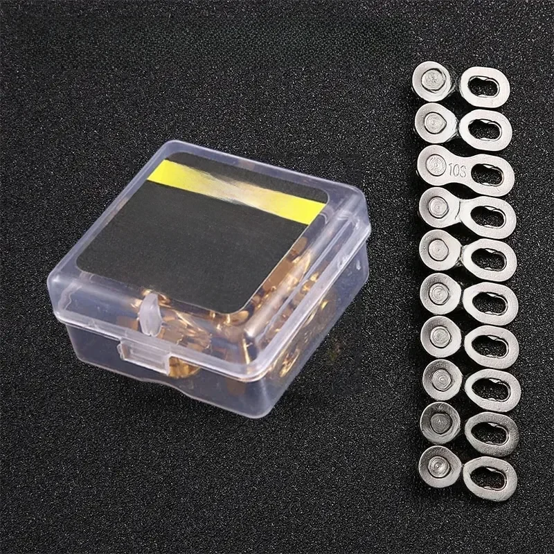 AliExpress NONE 5Pair Bicycle Chain Link Connector Chain Magic Buttons Bicycle Cycling Speed Quick Master Links for Mountain Bike 12 S 12Speed