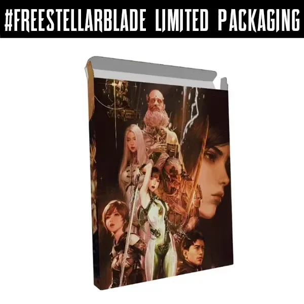 Stellar Blade Custom Made FREESTELLARBLADE Steelbook (No Game)Limited Packaging