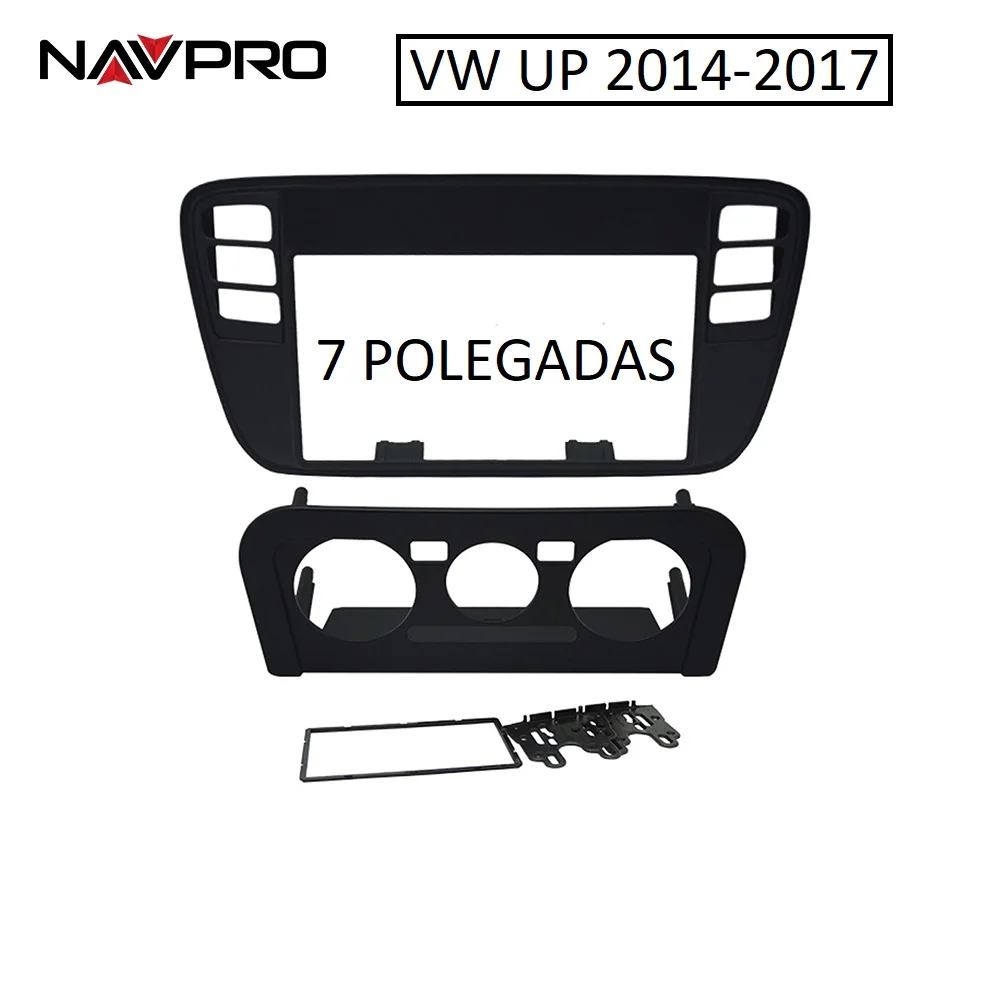 For VW UP 2014-2021 7 INCH Frame and connecting cables for NAVPRO CASKA multimedia installation