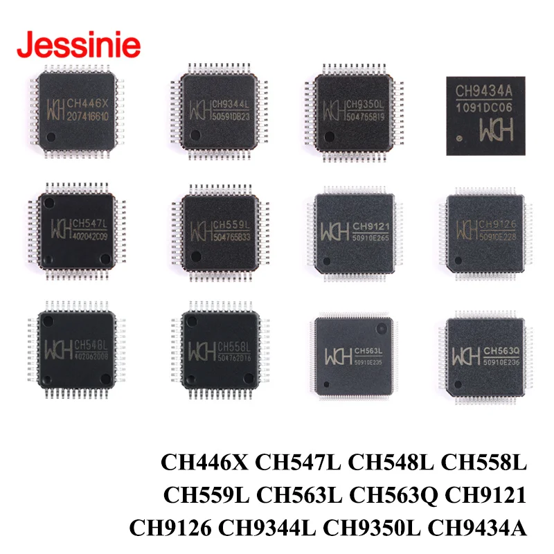 20Pcs/1pc CH446X CH547L CH548L CH558L  CH559L CH563L CH563Q CH9121 CH9126 CH9344L CH9350L CH9434A