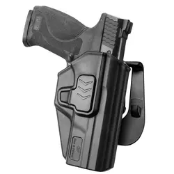 GUNFLOWER OWB Holster Fit Smith&Wesson SD9VE And SD40VE Outside Waistband Paddle Holster Right Hand