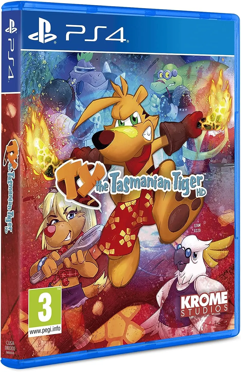 Ty the Tasmanian Tiger Hd (Ps4) New