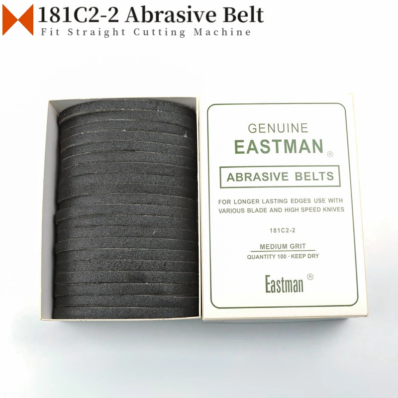 181C2-2 Abrasive Belt Fit Straight Cutting Machine KM CZD-103 Eastman 627X 629X DAYANG Sharpening Band Medium Grit